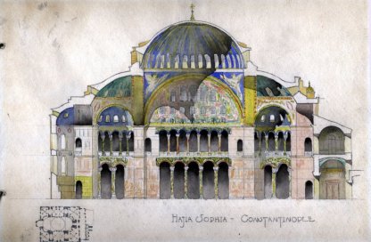 Hagia Sophia plan