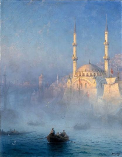 Port of Constantinople by Ivan Aivazovsky